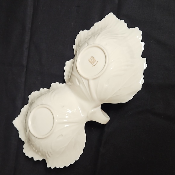 Lennox Double Leaf Candy Dish - Picture 3 of 5